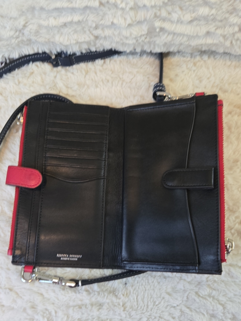 Rebecca Minkoff Red Crossbody Wallet - Picture 4 of 10